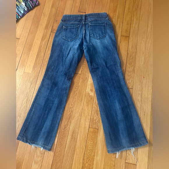 Banana Republic Denim - Banana Republic Dark Blue Flare Jeans